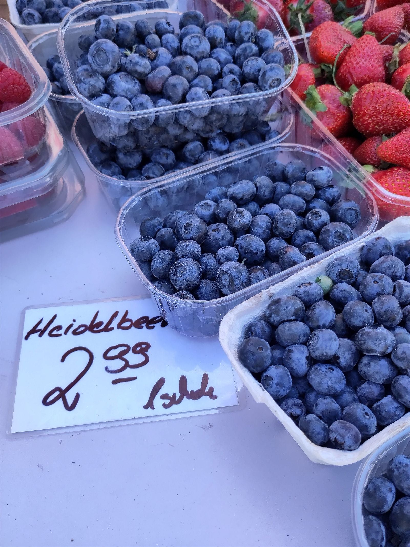 Heidelbeeren - Marktschwalbe