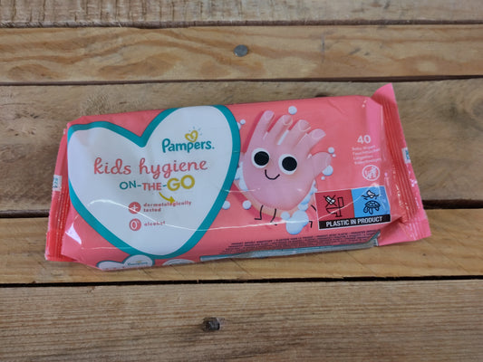 Feuchttücher "Pampers On-the-Go"